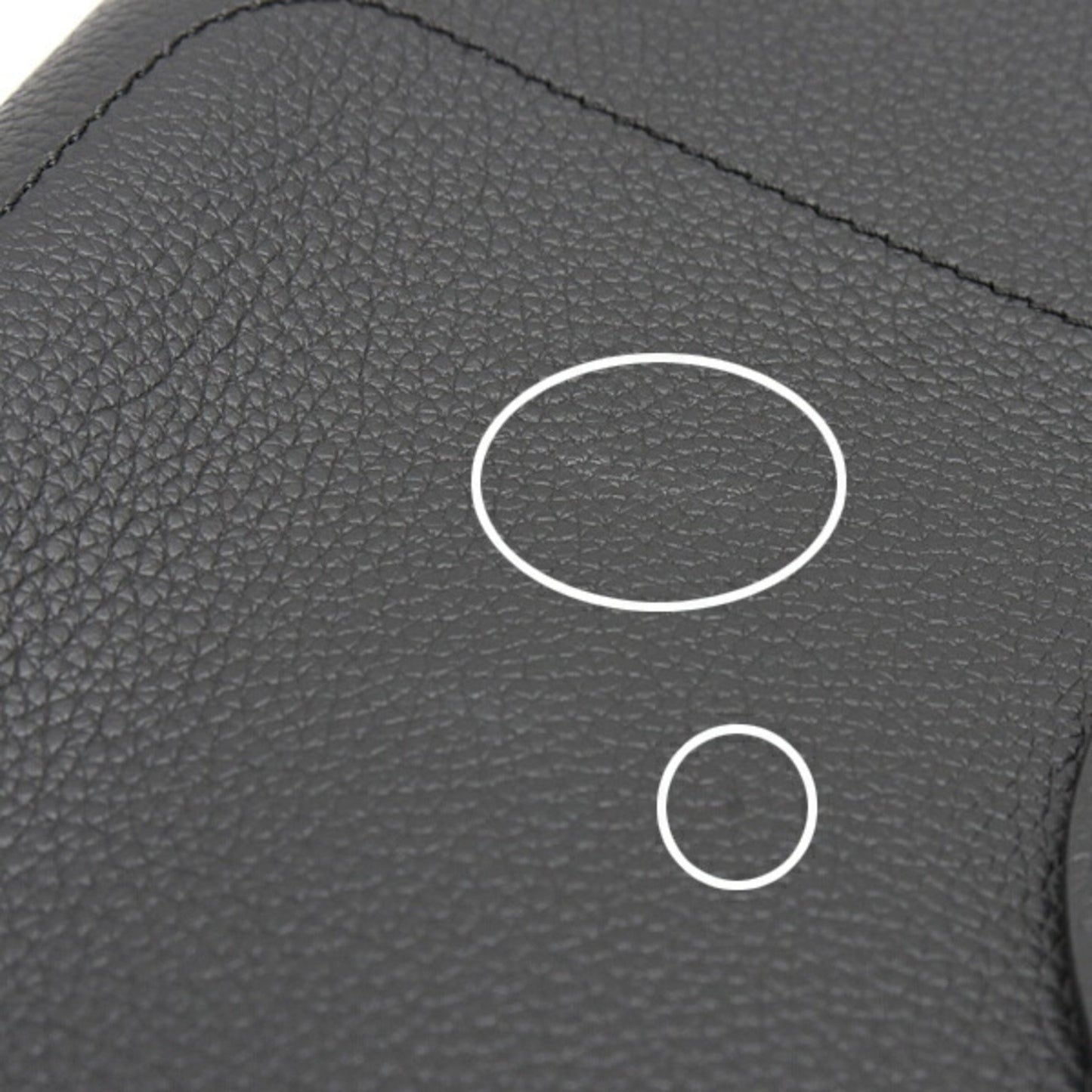 Dior Black Leather Saddle