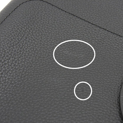 Dior Black Leather Saddle