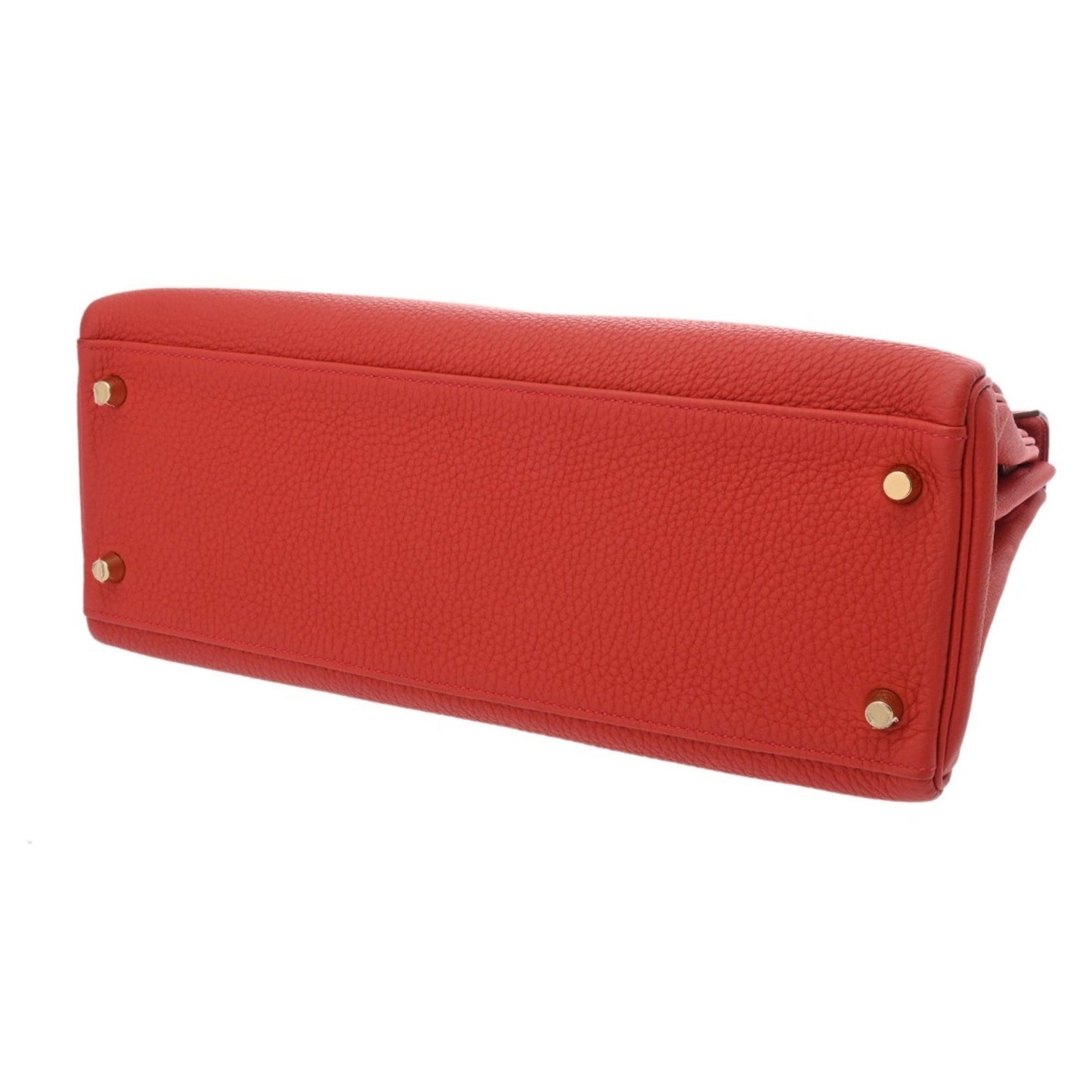 Hermès Red Leather Kelly 32