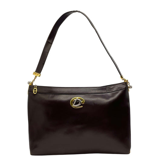 Dior Brown Leather Shoulder