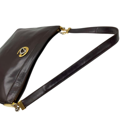 Dior Brown Leather Shoulder