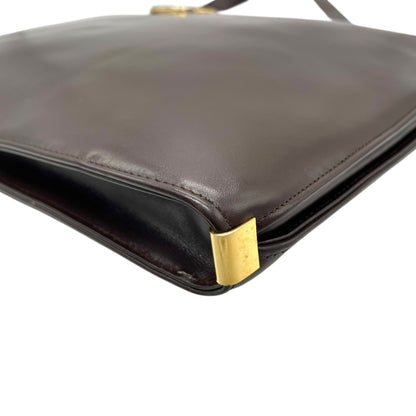 Dior Brown Leather Shoulder