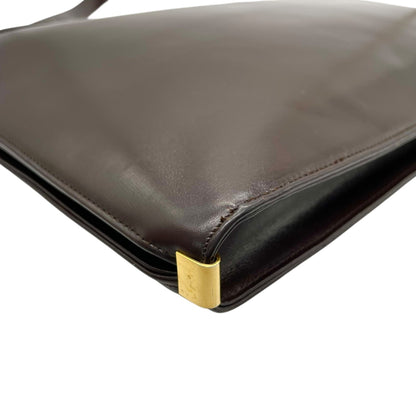 Dior Brown Leather Shoulder