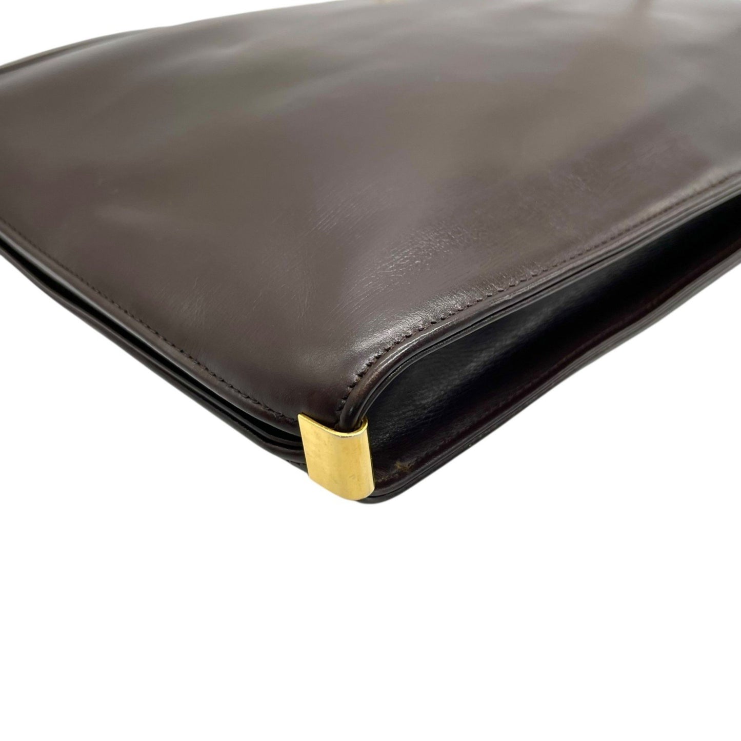 Dior Brown Leather Shoulder