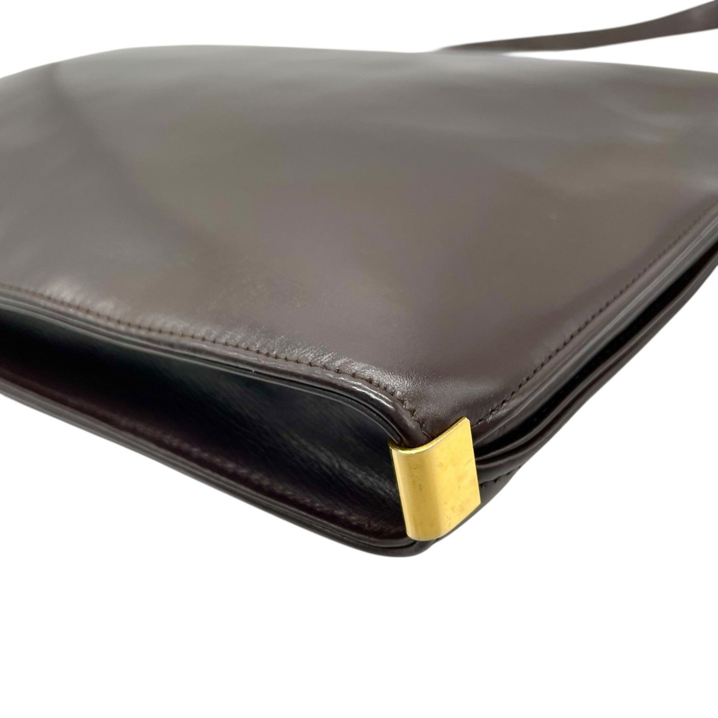 Dior Brown Leather Shoulder