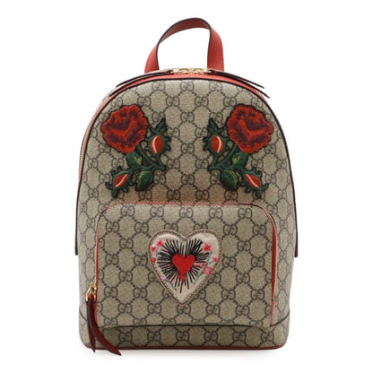 Gucci Black Canvas Gg Crystal