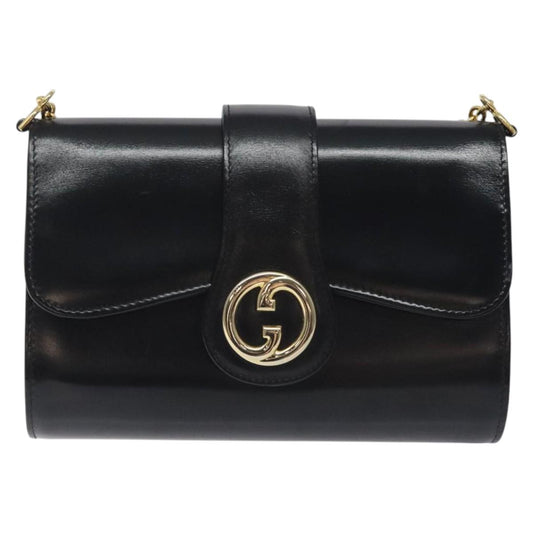 Gucci Black Leather Shoulder