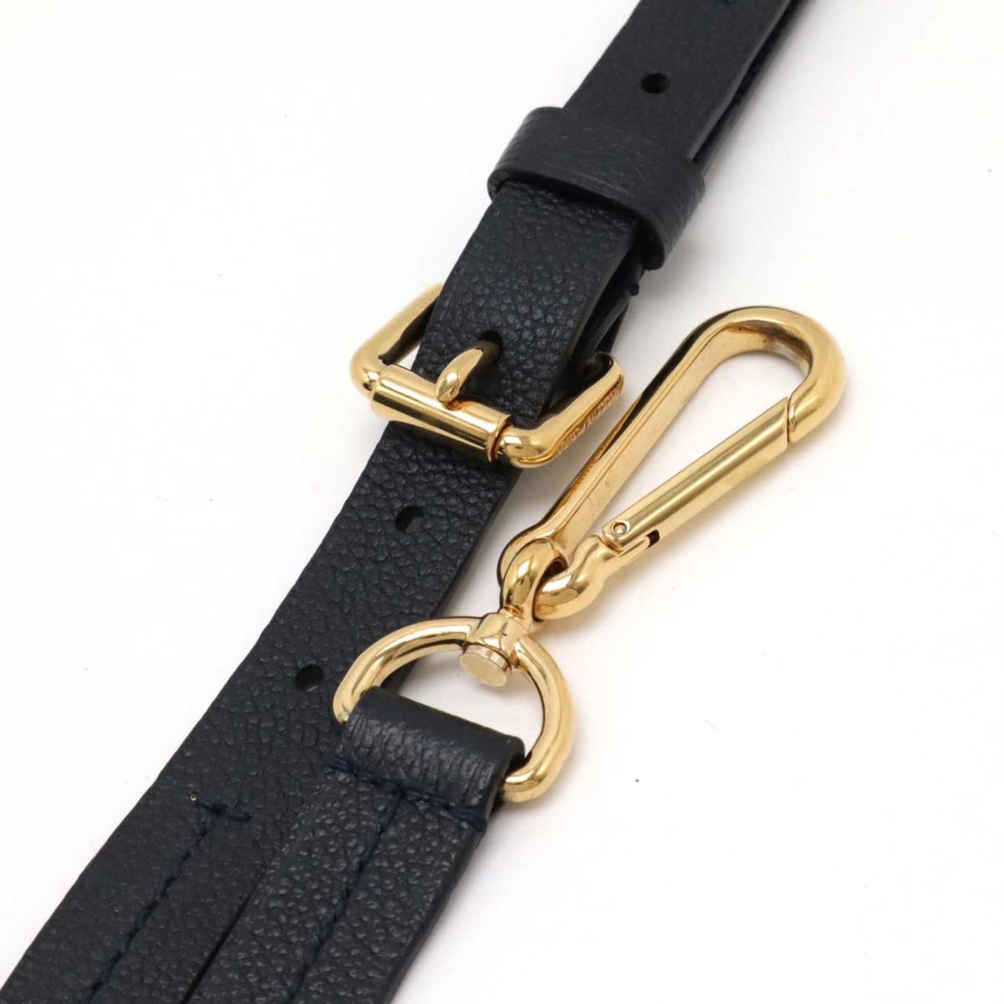 Louis Vuitton Black Leather Speedy Bandoulière 25