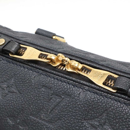 Louis Vuitton Black Leather Speedy Bandoulière 25