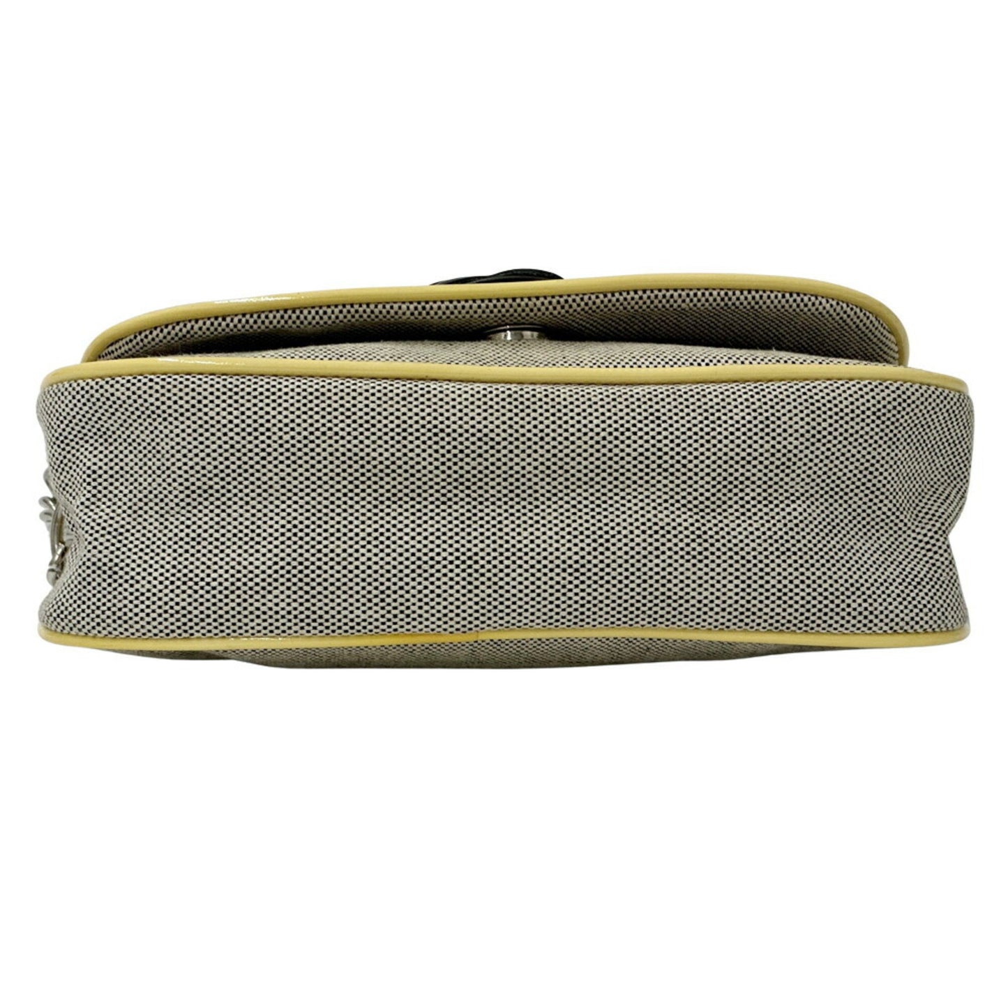 Chanel Black Canvas Camellia