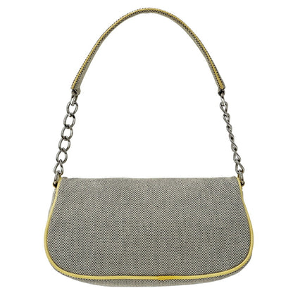 Chanel Black Canvas Camellia