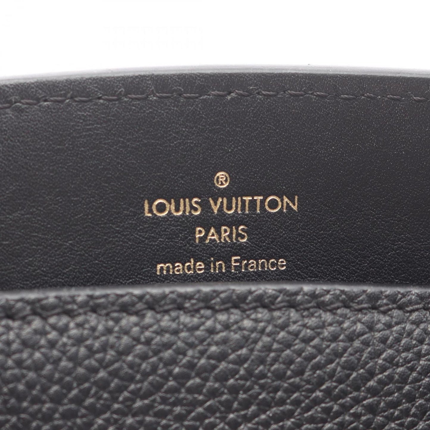 Louis Vuitton Black Leather Milla