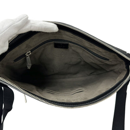 Gucci Black Leather Guccissima