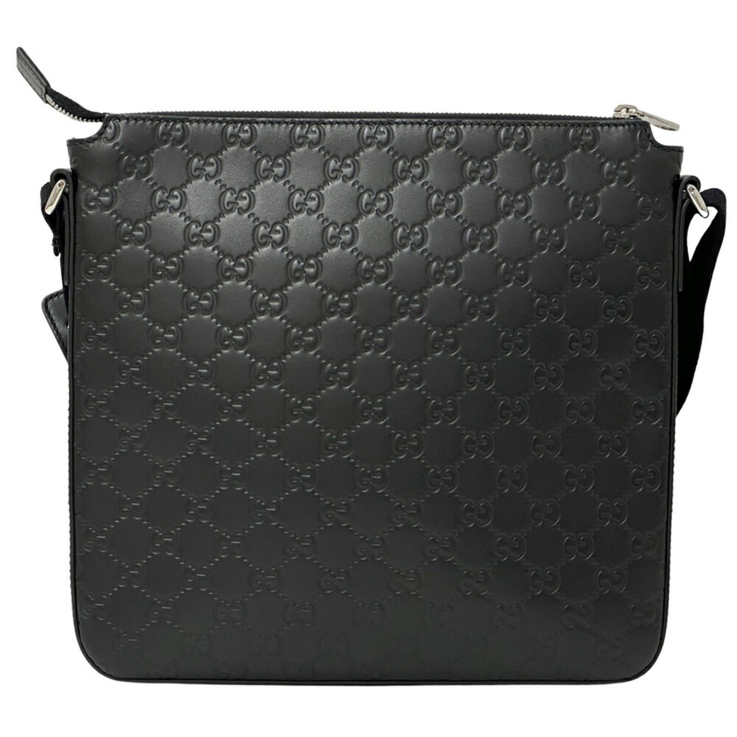 Gucci Black Leather Guccissima