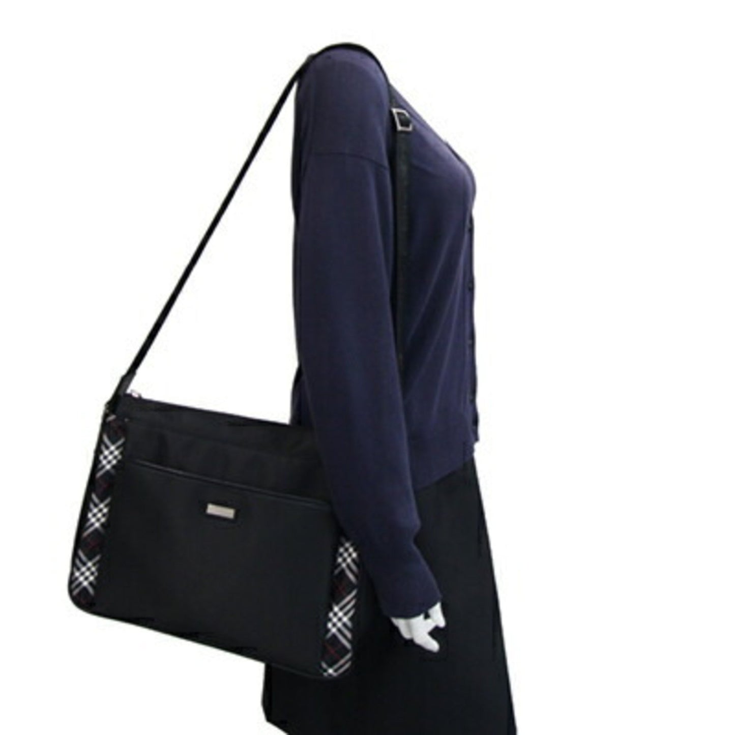 Burberry Black Nylon Shoulder