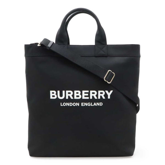 Burberry Black Nylon Tote