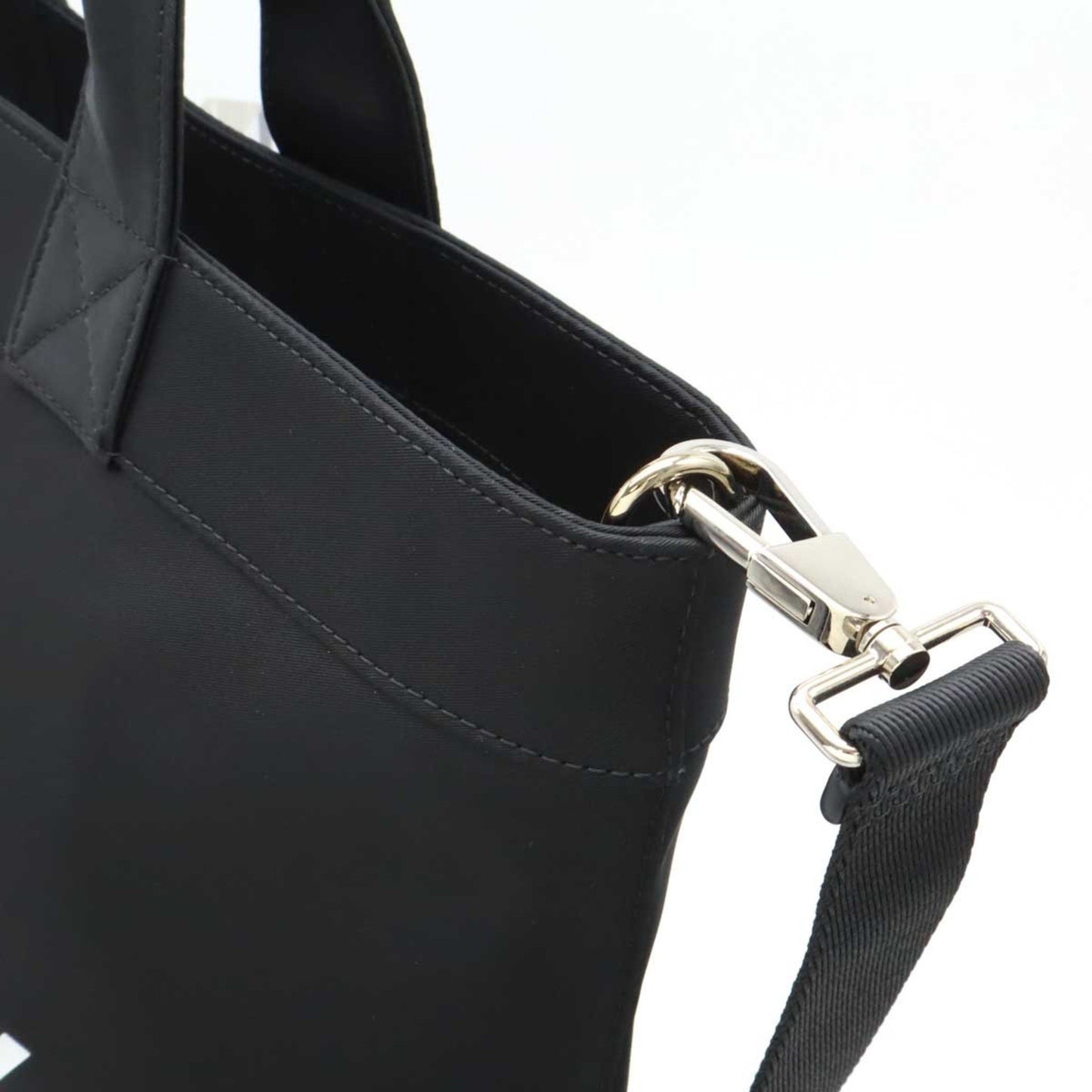 Burberry Black Nylon Tote