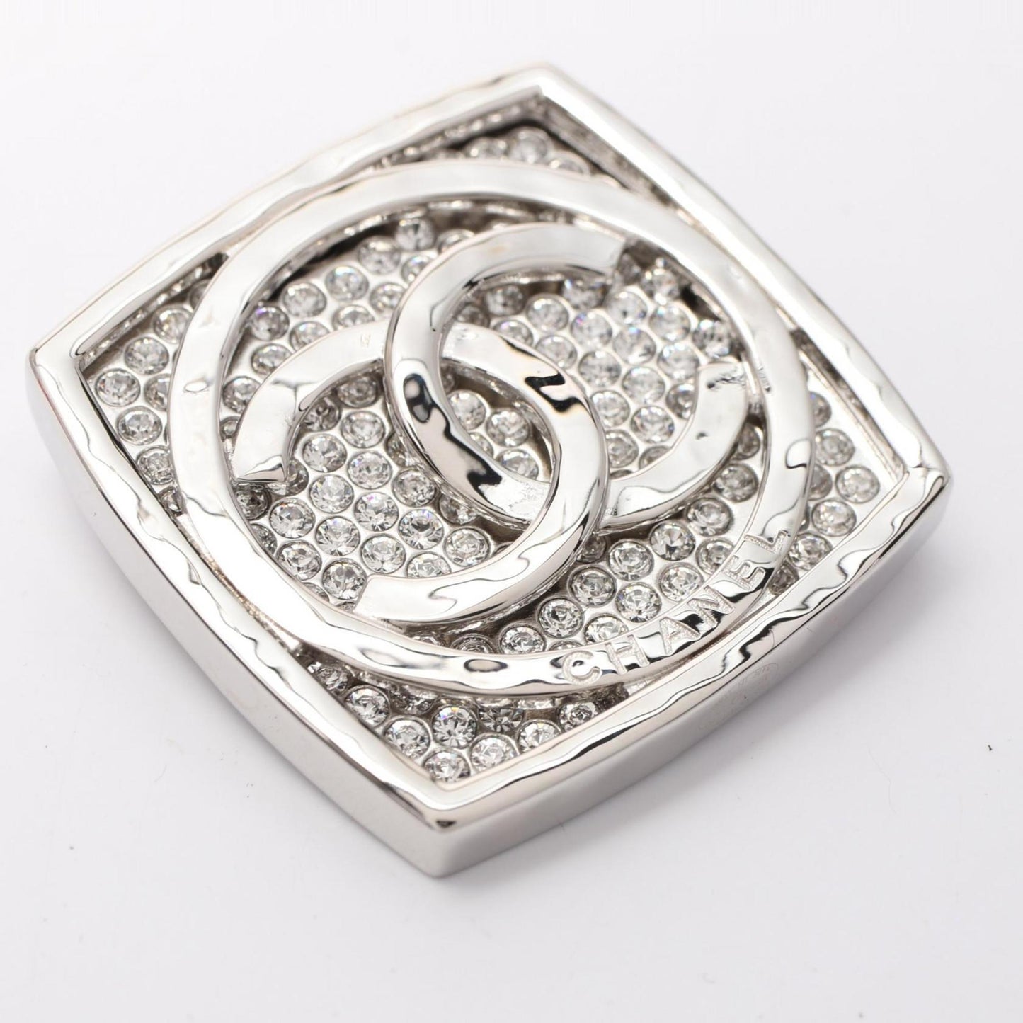 Chanel Silver Steel Coco Mark