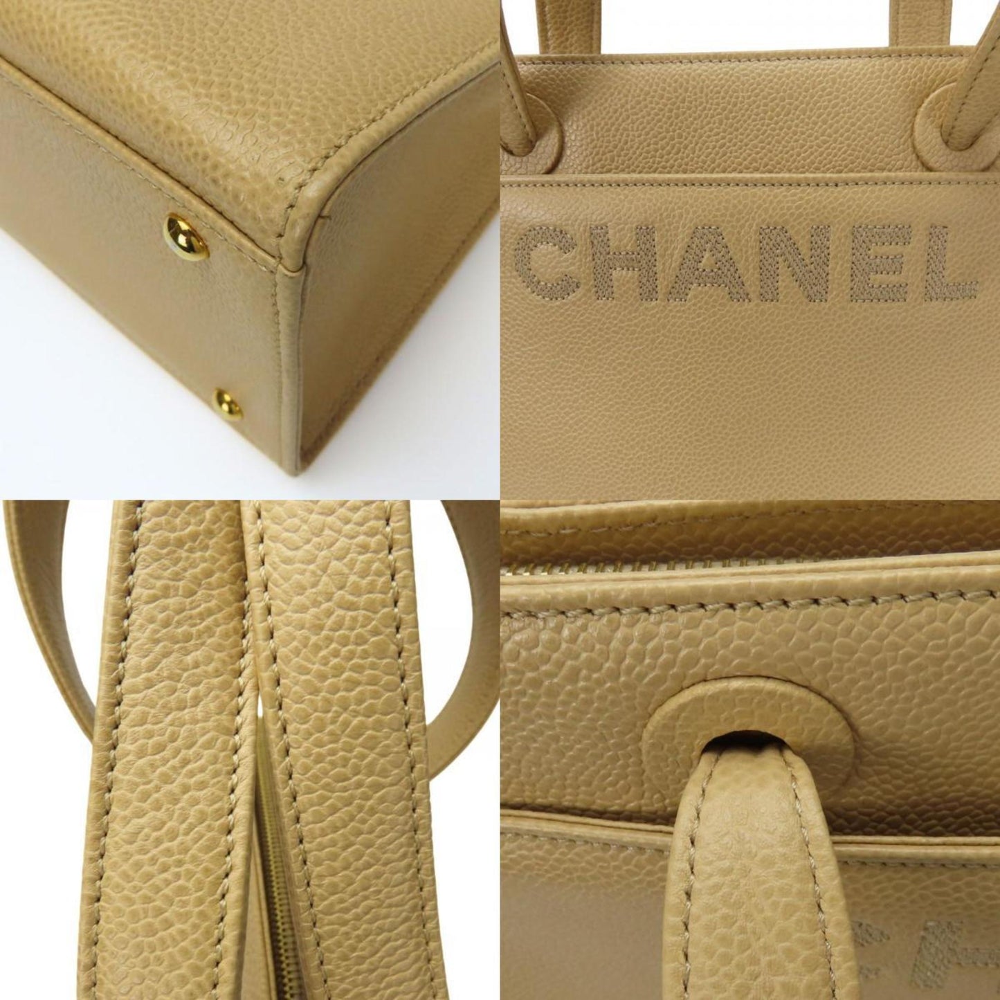 Chanel Brown Leather Numero 5