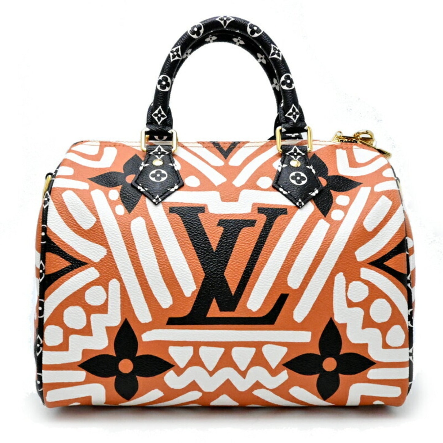 Louis Vuitton Brown Canvas Speedy Bandoulière 25