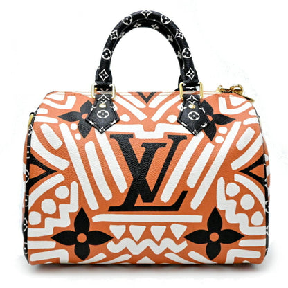 Louis Vuitton Brown Canvas Speedy Bandoulière 25