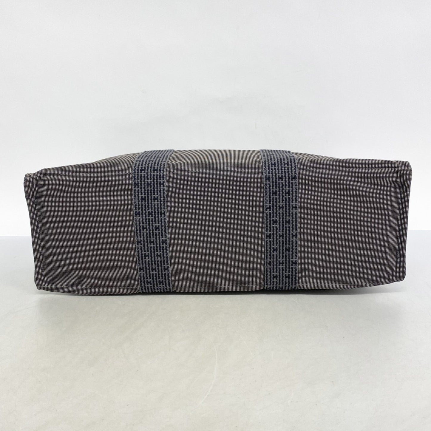 Hermès Gray Canvas Toto