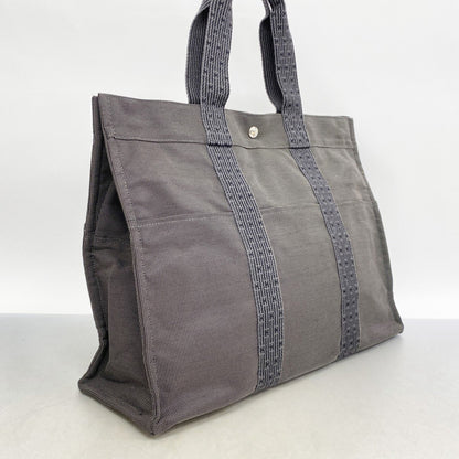 Hermès Gray Canvas Toto