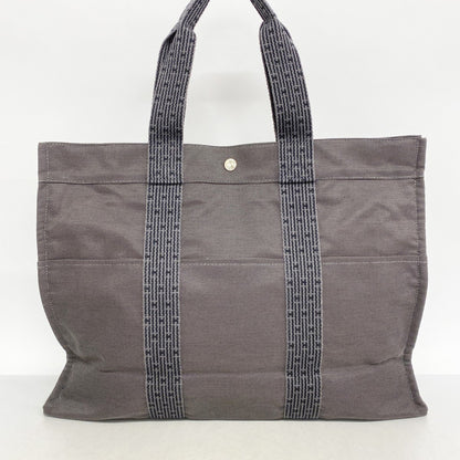 Hermès Gray Canvas Toto