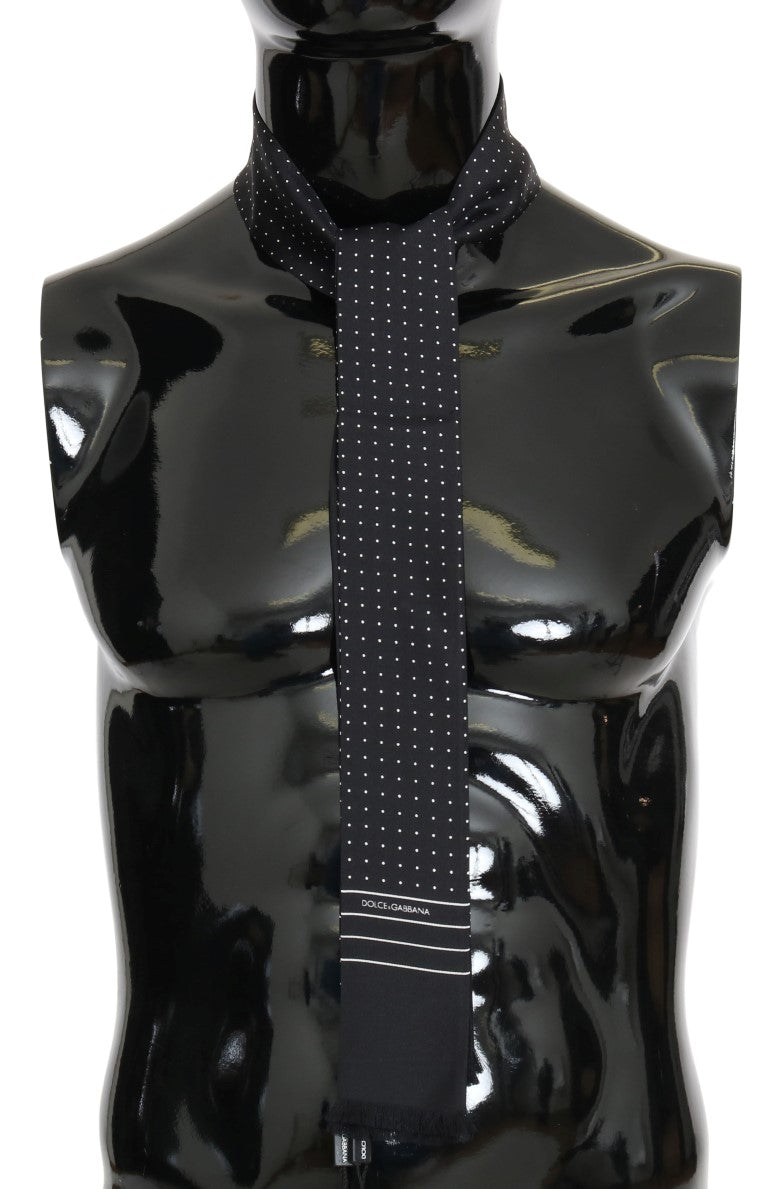 Dolce & Gabbana Elegant Silk Men'S Tie Scarf Wrap