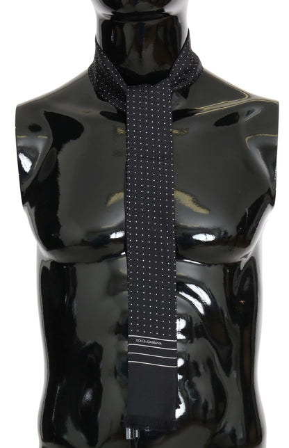 Dolce & Gabbana Elegant Silk Men'S Tie Scarf Wrap