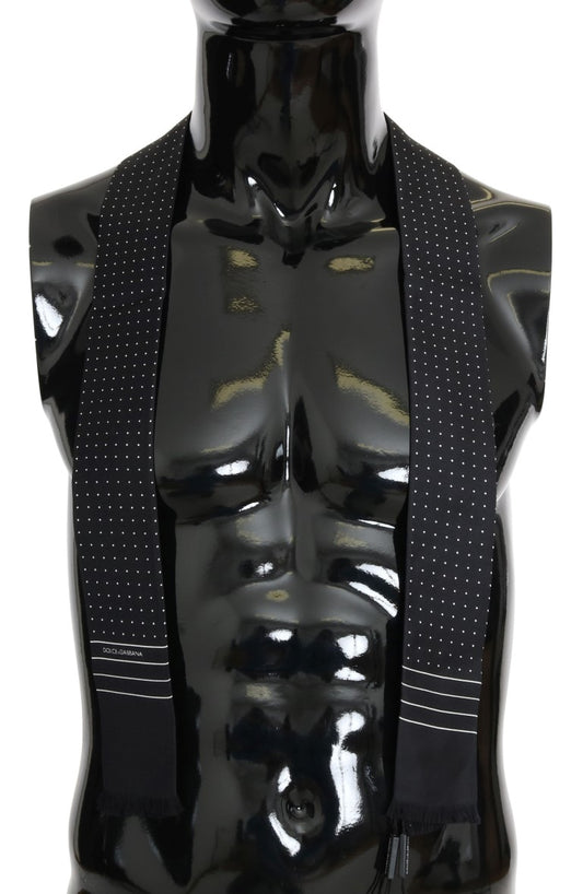 Dolce & Gabbana Elegant Silk Men'S Tie Scarf Wrap