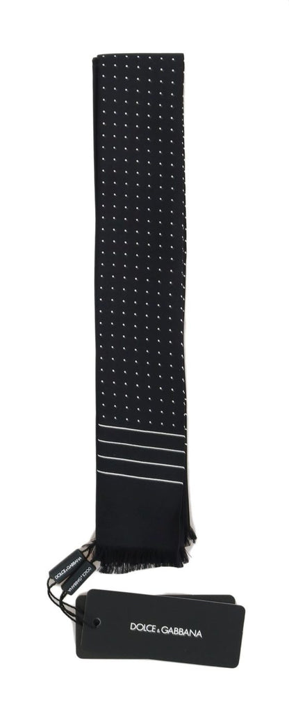 Dolce & Gabbana Elegant Silk Men'S Tie Scarf Wrap
