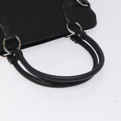 Salvatore Ferragamo Black Nylon Gancini