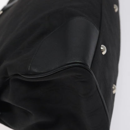 Salvatore Ferragamo Black Nylon Gancini