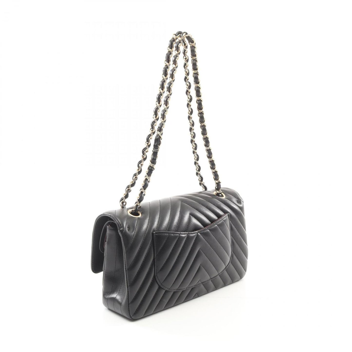 Chanel Black Leather Shoulder