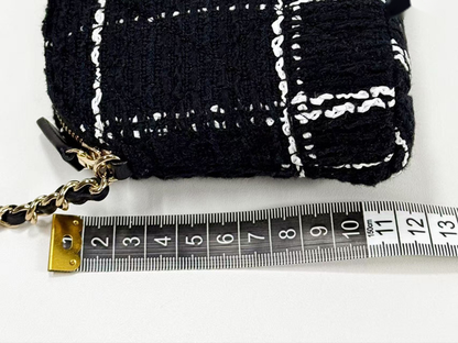 Chanel Black Tweed -