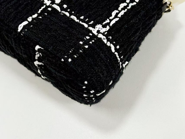 Chanel Black Tweed -