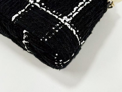 Chanel Black Tweed -