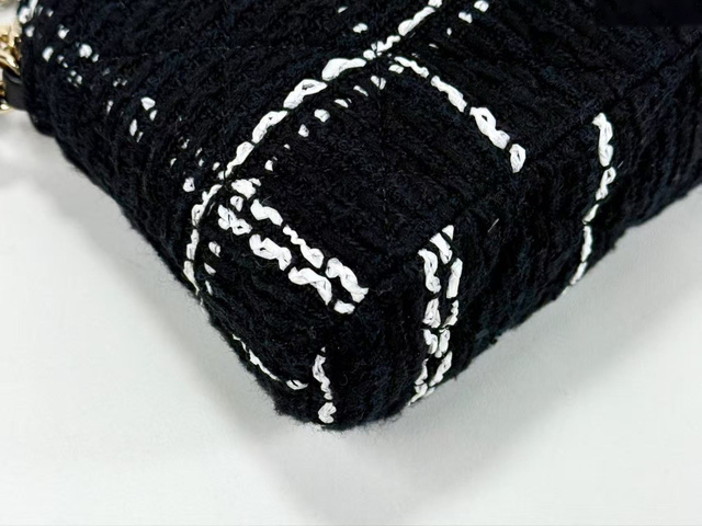 Chanel Black Tweed -