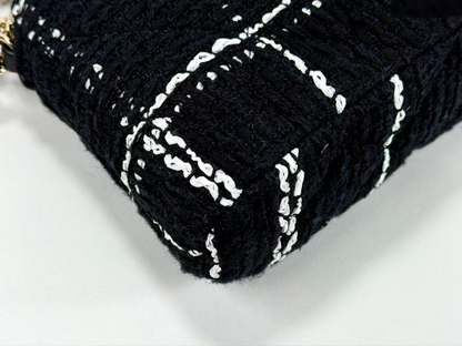 Chanel Black Tweed -