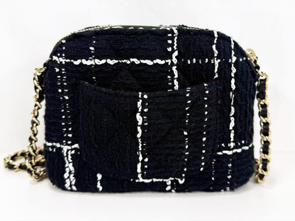 Chanel Black Tweed -