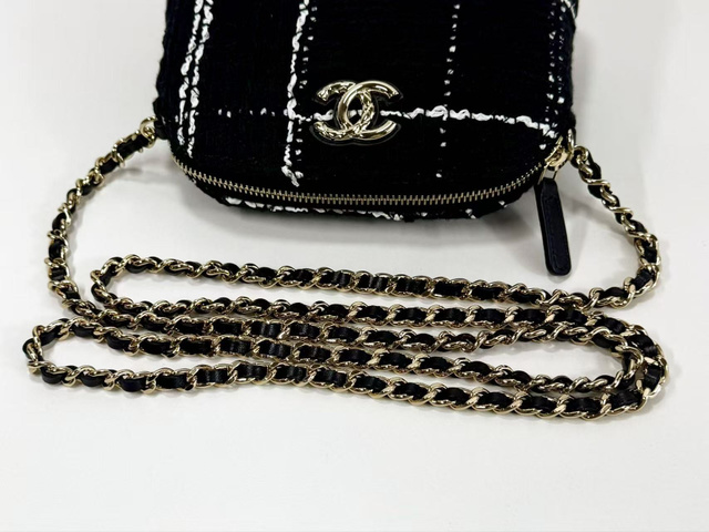 Chanel Black Tweed -