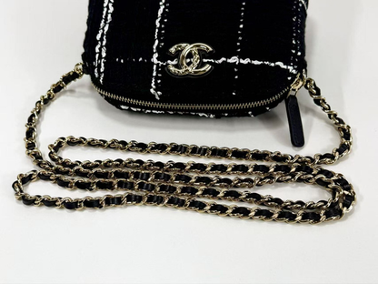 Chanel Black Tweed -