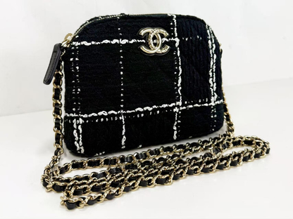 Chanel Black Tweed -