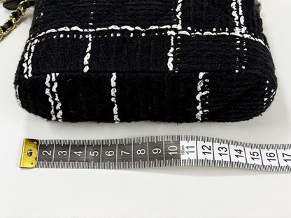 Chanel Black Tweed -