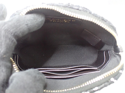 Chanel Black Tweed -