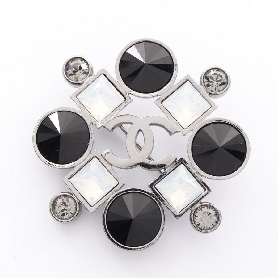 Chanel Black Metal Coco Mark