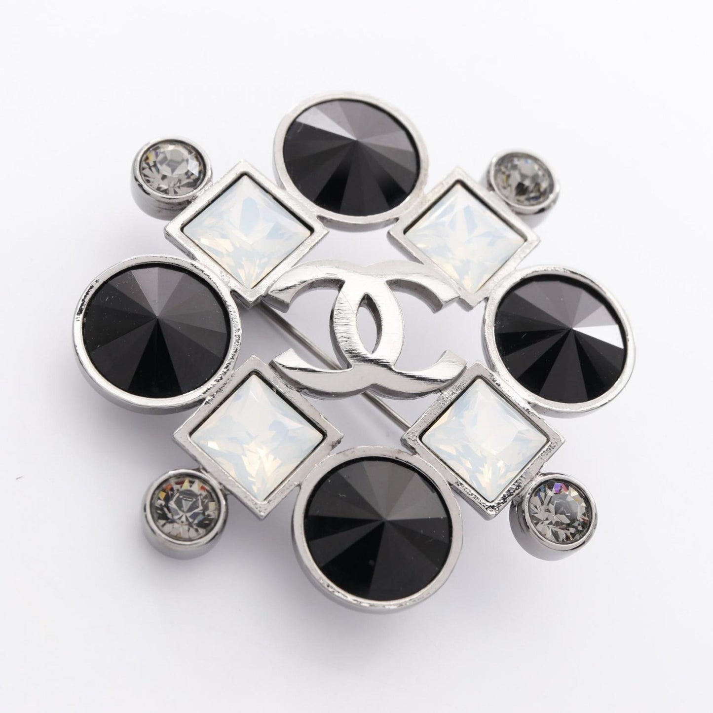 Chanel Black Metal Coco Mark
