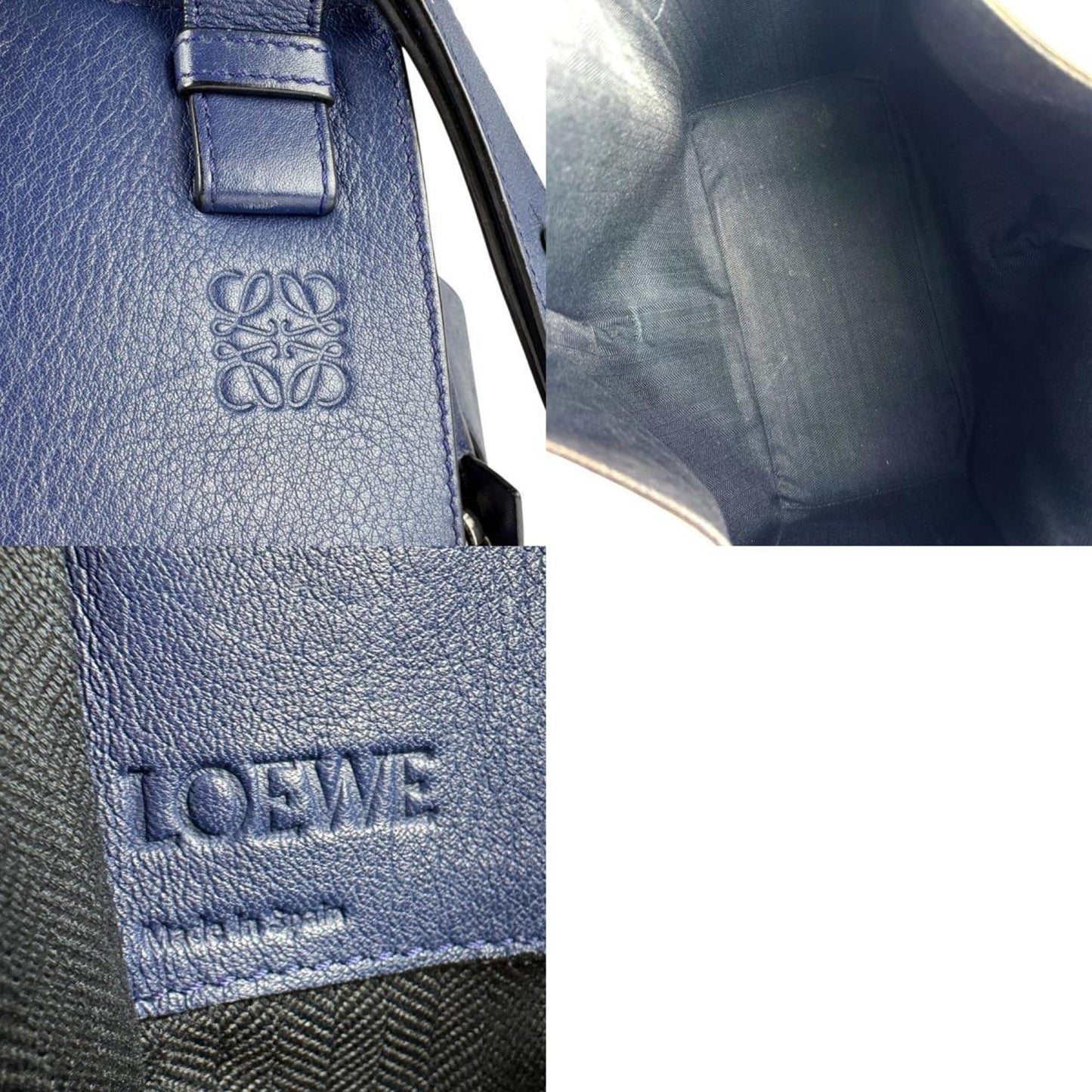 Loewe Blue Leather Hammock