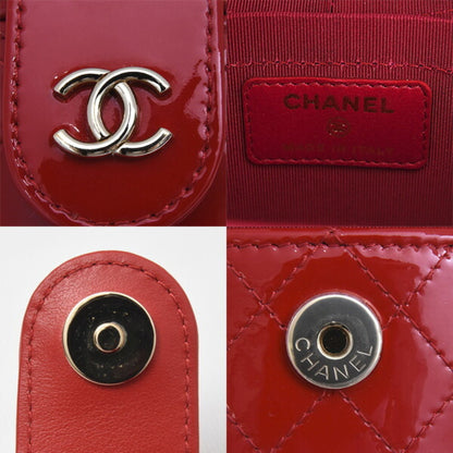 Chanel Red Patent Leather Vanity